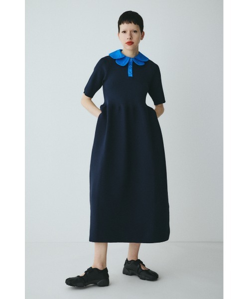 HeRIN.CYE（ヘリンドットサイ）の「Ruffle knit dress ラッフルニット