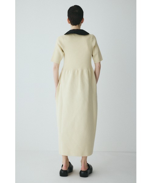 HeRIN.CYE(ヘリンドットサイ)の「Knit balloon dress ニットバルーンドレス(ワンピース・レディース・ネイビー/ベージュ/ブラック・FREE)」の8枚目の写真