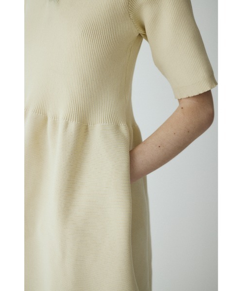 HeRIN.CYE(ヘリンドットサイ)の「Knit balloon dress ニットバルーンドレス(ワンピース・レディース・ネイビー/ベージュ/ブラック・FREE)」の14枚目の写真