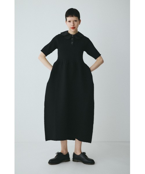HeRIN.CYE(ヘリンドットサイ)の「Knit balloon dress ニットバルーンドレス(ワンピース・レディース・ネイビー/ベージュ/ブラック・FREE)」の16枚目の写真
