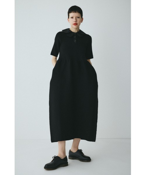 HeRIN.CYE(ヘリンドットサイ)の「Knit balloon dress ニットバルーンドレス(ワンピース・レディース・ネイビー/ベージュ/ブラック・FREE)」の17枚目の写真