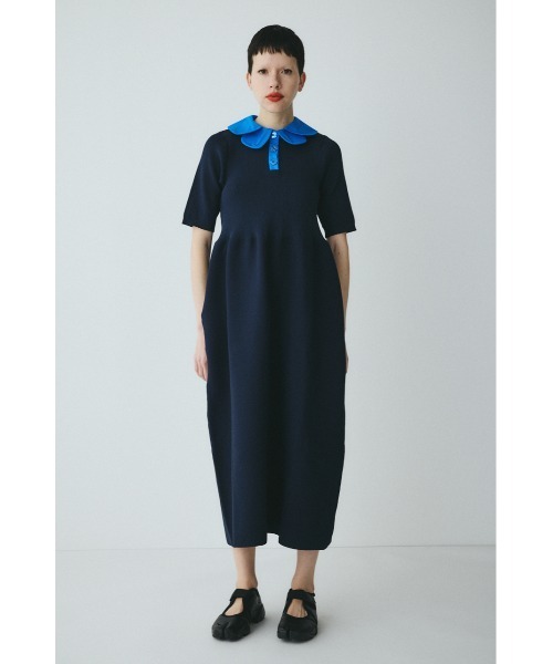 HeRIN.CYE(ヘリンドットサイ)の「Knit balloon dress ニットバルーンドレス(ワンピース・レディース・ネイビー/ベージュ/ブラック・FREE)」の21枚目の写真