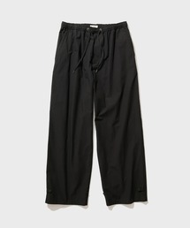 【ATON / エイトン】LIGHT TC GABARDINE WASHED WIDE PANTS