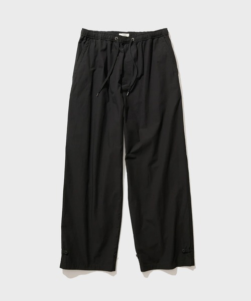 ATON（エイトン）の「【ATON / エイトン】LIGHT TC GABARDINE WASHED WIDE PANTS（その他パンツ・メンズ・ブラック/ベージュ・4/6）」の2枚目の写真