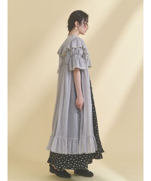 merry jenny（メリージェニー）の「シアーロングガウン（ワンピース・レディース・ミント/グレー/アイボリー・FREE）」の19枚目の写真