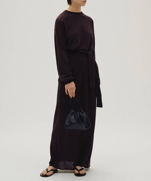 TODAYFUL（トゥデイフル）の「【TODAYFUL/トゥデイフル】Tencelwool Highneck Knit/テンセルハイネックニット（ニット/セーター・レディース・ブラウン/グレー/ブラック・FREE）」の17枚目の写真