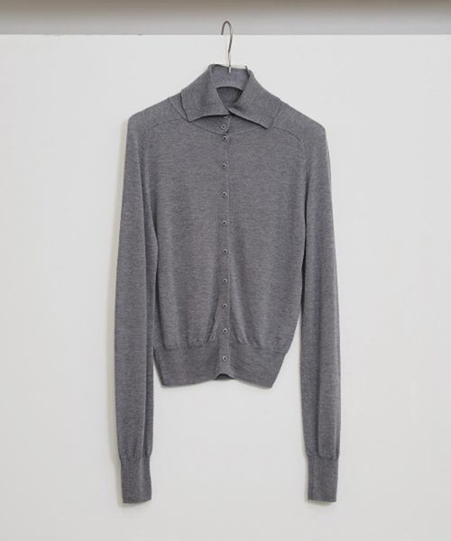 TODAYFUL（トゥデイフル）の「【TODAYFUL/トゥデイフル】Tencelwool Highneck Knit/テンセルハイネックニット（ニット/セーター・レディース・ブラウン/グレー/ブラック・FREE）」の6枚目の写真