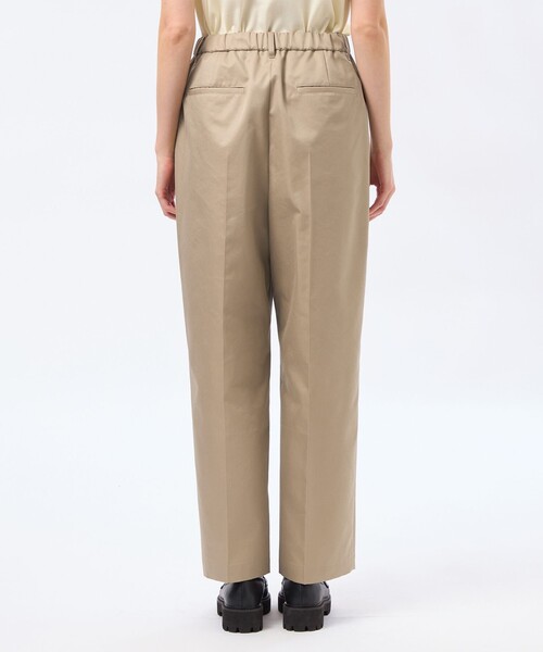 MACKINTOSH PHILOSOPHY（ﾏｯｷﾝﾄｯｼｭ ﾌｨﾛｿﾌｨｰ）の「ペグトップライトチノパンツ（チノパンツ・レディース・ベージュ/ダークネイビー・38/36/40）」の9枚目の写真