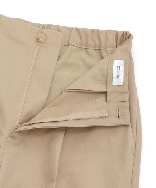 MACKINTOSH PHILOSOPHY（ﾏｯｷﾝﾄｯｼｭ ﾌｨﾛｿﾌｨｰ）の「ペグトップライトチノパンツ（チノパンツ・レディース・ベージュ/ダークネイビー・38/36/40）」の11枚目の写真