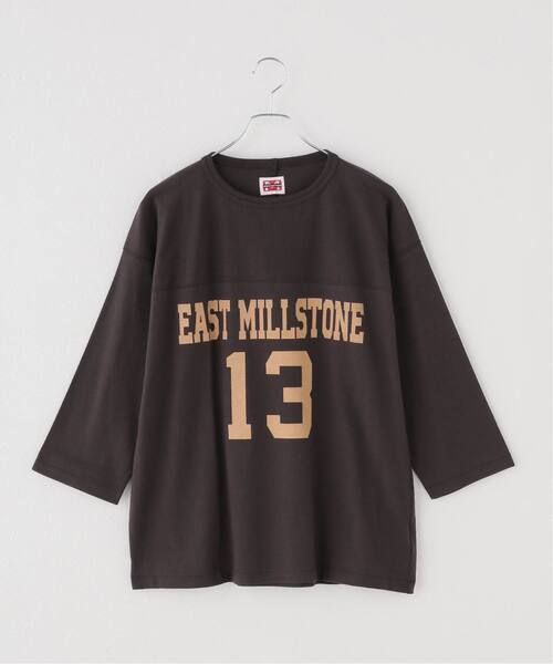 B.C STOCK(ベーセーストック)の「athletic wear MASON / アスレティックウェア メイソン 別注 ロゴ L/S TEE(Tシャツ/カットソー・レディース・ホワイト/ブラック・FREE)」の17枚目の写真