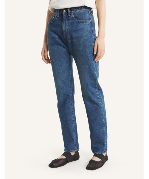 Maison Kitsune（メゾンキツネ）の「MAISON KITSUNE x KURO SELVEDGE VOYAGE DENIM PANTS（デニムパンツ・メンズ・インディゴブルー・27/31/30/29/28/32）」の6枚目の写真