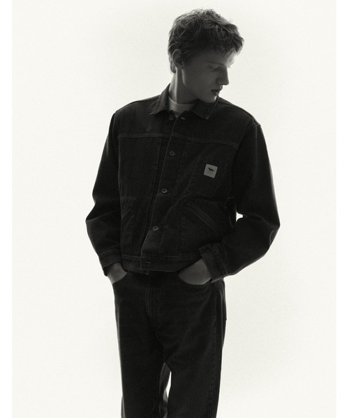 Maison Kitsune（メゾンキツネ）の「MAISON KITSUNE x KURO SELVEDGE VOYAGE DENIM PANTS（デニムパンツ・メンズ・インディゴブルー・27/31/30/29/28/32）」の10枚目の写真