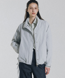 ANDNEEDS（アンドニーズ）の「Sander check blouson (blue)（MA-1）」