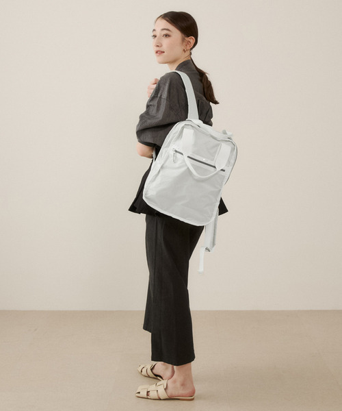 LeSportsac（レスポートサック）の「MED URBAN BACKPACK ブランC（バックパック/リュック・レディース・ホワイト・FREE）」の12枚目の写真