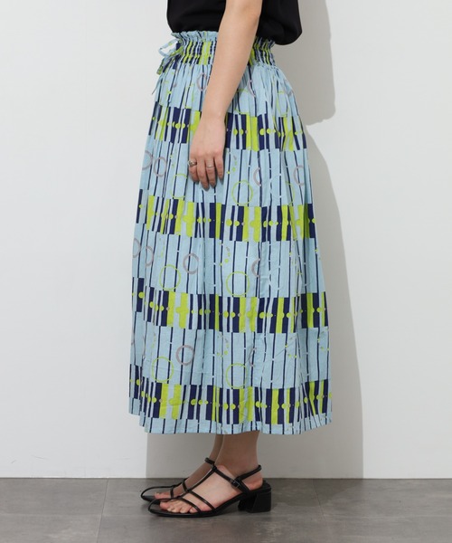 KILKI(キルキー)の「kilki ドットアンドストライププリントスカート(スカート・レディース・ブルー系その他/ベージュ系その他・ONESIZE)」の16枚目の写真