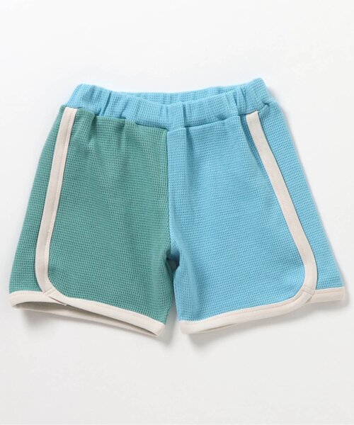 BREEZE（ブリーズ）の「カラバリワッフル半袖パジャマ（ルームウェア/パジャマ・キッズ・イエロー/ピンク/エメラルド/ブルー・80/90/100/110/120/130/140/150）」の11枚目の写真