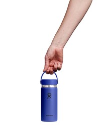 HYDRO FLASK（ハイドロフラスク）の「【HYDRO FLASK / ハイドロフラスク】 16oz WIDE MOUTH / マイクロ 断熱ステンレスボトル / タンブラー /ミニ水筒（水筒）」