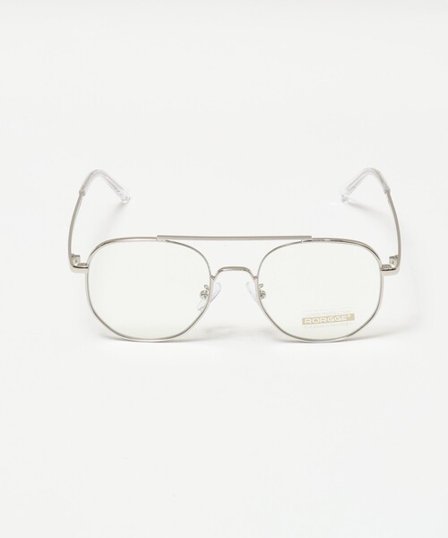 NOLLEY’S（ノーリーズ）の「【MAQWEL/マクウェル】ダブルブリッジグラス（メガネ・レディース・シルバー/ゴールド・FREE）」の4枚目の写真