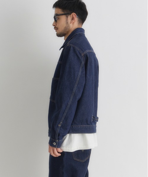 Levi's(リーバイス)の「【Levi's】TYPE1トラッカー(デニムジャケット・メンズ・ダークインディゴブルー・L)」の3枚目の写真