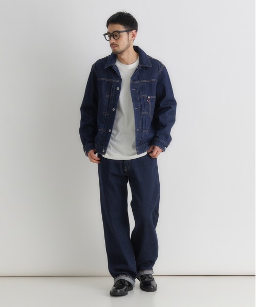 Levi's(リーバイス)の「【Levi's】TYPE1トラッカー(デニムジャケット・メンズ・ダークインディゴブルー・L)」の5枚目の写真
