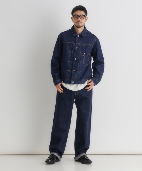 Levi's(リーバイス)の「【Levi's】TYPE1トラッカー(デニムジャケット・メンズ・ダークインディゴブルー・L)」の6枚目の写真