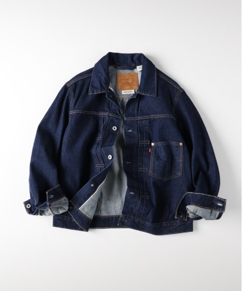 Levi's(リーバイス)の「【Levi's】TYPE1トラッカー(デニムジャケット・メンズ・ダークインディゴブルー・L)」の7枚目の写真