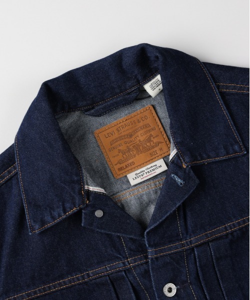 Levi's(リーバイス)の「【Levi's】TYPE1トラッカー(デニムジャケット・メンズ・ダークインディゴブルー・L)」の10枚目の写真