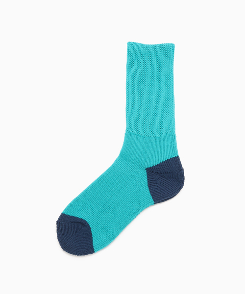 JOURNAL STANDARD relume(ジャーナルスタンダード レリューム)の「FAB.IT / ファブイット 別注 チャック ツートン(ソックス/靴下・メンズ・エメラルドブルー/ブラック/バーガンディー/ホワイト・FREE)」の3枚目の写真