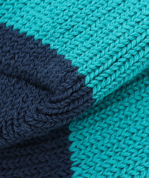 JOURNAL STANDARD relume(ジャーナルスタンダード レリューム)の「FAB.IT / ファブイット 別注 チャック ツートン(ソックス/靴下・メンズ・エメラルドブルー/ブラック/バーガンディー/ホワイト・FREE)」の7枚目の写真