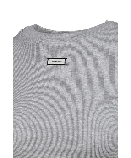 entire studios(エンタイアスタジオ)の「LOUNGE TEE(Tシャツ/カットソー・レディース・グレー・XX-SMALL)」の5枚目の写真