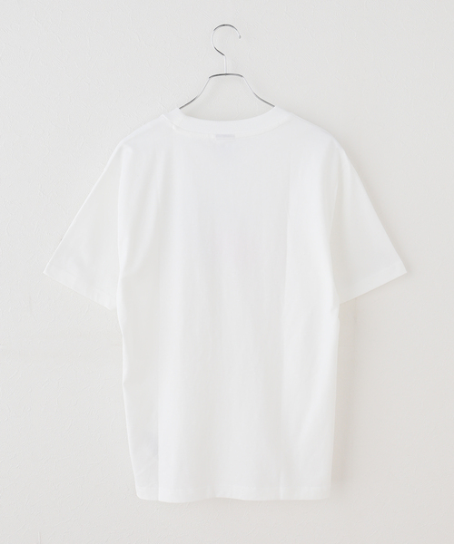 U by SPICK&SPAN（ユーバイスピックアンドスパン）の「New Balance / ニューバランス トライロゴTシャツ（Tシャツ/カットソー・レディース・ホワイト/グリーン・MEDIUM）」の3枚目の写真