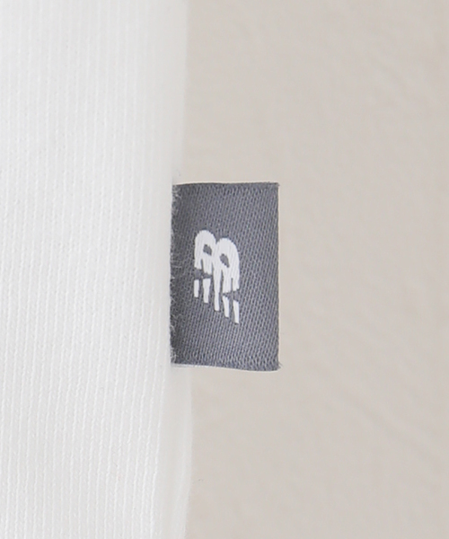 U by SPICK&SPAN（ユーバイスピックアンドスパン）の「New Balance / ニューバランス トライロゴTシャツ（Tシャツ/カットソー・レディース・ホワイト/グリーン・MEDIUM）」の5枚目の写真