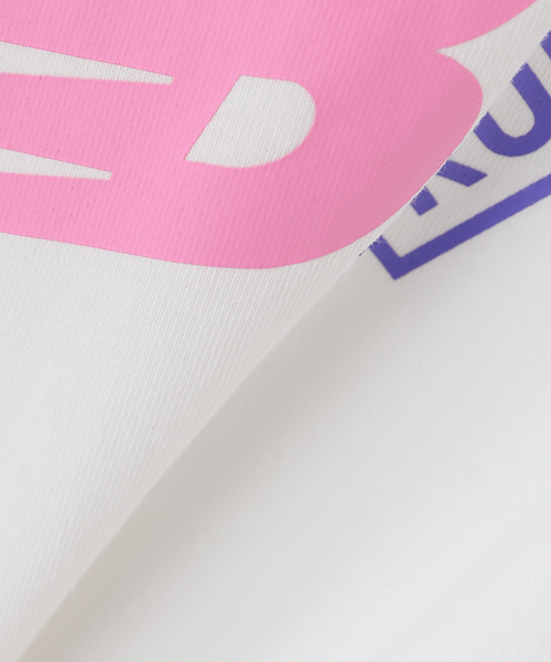 U by SPICK&SPAN（ユーバイスピックアンドスパン）の「New Balance / ニューバランス トライロゴTシャツ（Tシャツ/カットソー・レディース・ホワイト/グリーン・MEDIUM）」の8枚目の写真