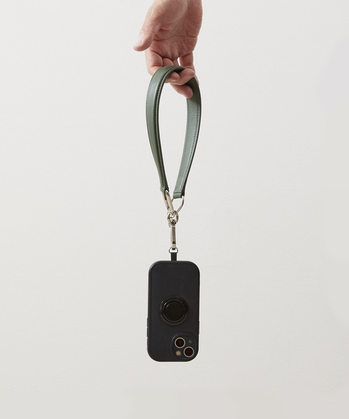 And A（アンドエー）の「ITTI イッチ / CELLIE TRAIN STRAP CODE RAPTO BD 牛革ストラップコード / ITTI-GOODS-108-BD（キーホルダー・メンズ・オレンジ/ブラック/オリーブ・FREE）」の3枚目の写真