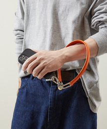 And A（アンドエー）の「ITTI イッチ / CELLIE TRAIN STRAP CODE RAPTO BD 牛革ストラップコード / ITTI-GOODS-108-BD（キーホルダー）」