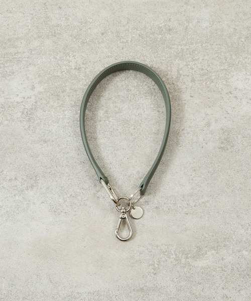 And A（アンドエー）の「ITTI イッチ / CELLIE TRAIN STRAP CODE RAPTO BD 牛革ストラップコード / ITTI-GOODS-108-BD（キーホルダー・メンズ・オレンジ/ブラック/オリーブ・FREE）」の4枚目の写真
