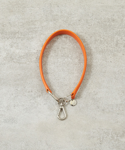 And A（アンドエー）の「ITTI イッチ / CELLIE TRAIN STRAP CODE RAPTO BD 牛革ストラップコード / ITTI-GOODS-108-BD（キーホルダー・メンズ・オレンジ/ブラック/オリーブ・FREE）」の5枚目の写真