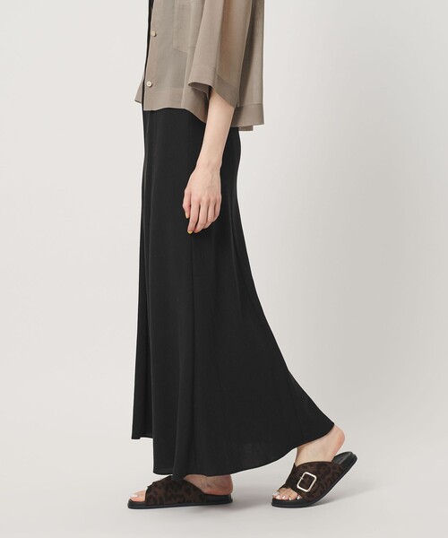 BEAUTY&YOUTH UNITED ARROWS(ビューティーアンドユースユナイテッドアローズ)の「麻ブレンド バイアス フレアスカート ウォッシャブル(スカート・レディース・ライトブルー/ブラック/ナチュラル・M/XS/S)」の7枚目の写真