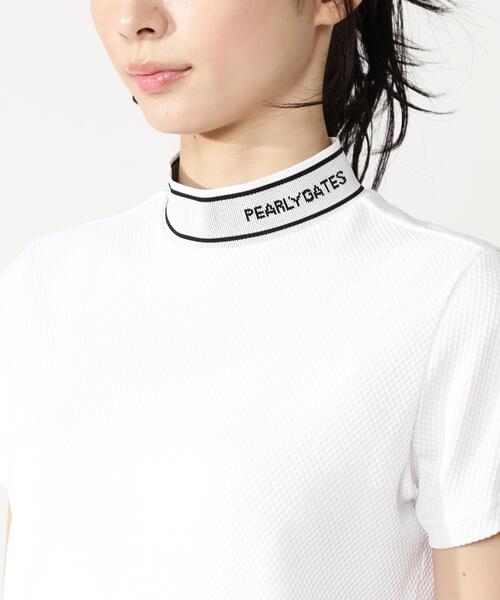PEARLY GATES(パーリーゲイツ)の「【PEARLY GATES】ELACTION格子ジャガード(Tシャツ/カットソー・レディース・ネイビー/ホワイト/グリーン系その他・SMALL/LARGE/MEDIUM)」の22枚目の写真