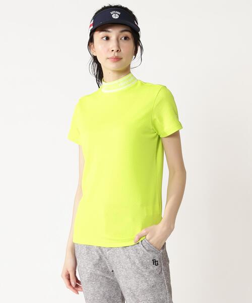 PEARLY GATES(パーリーゲイツ)の「【PEARLY GATES】ELACTION格子ジャガード(Tシャツ/カットソー・レディース・ネイビー/ホワイト/グリーン系その他・SMALL/LARGE/MEDIUM)」の9枚目の写真