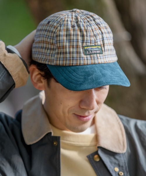 L.L.Bean（エルエルビーン）の「カタディン・プラッド・ツートーン・キャップ（キャップ・メンズ・オレンジ系その他/ピンク系その他/グリーン系その他・LARGE）」の16枚目の写真