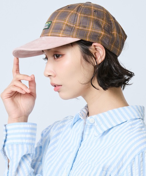 L.L.Bean(エルエルビーン)の「カタディン・プラッド・ツートーン・キャップ(キャップ・メンズ・オレンジ系その他/ピンク系その他/グリーン系その他・LARGE)」の21枚目の写真