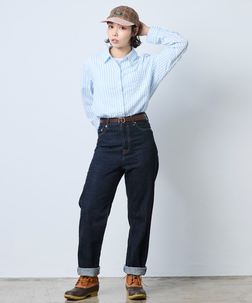 L.L.Bean(エルエルビーン)の「カタディン・プラッド・ツートーン・キャップ(キャップ・メンズ・オレンジ系その他/ピンク系その他/グリーン系その他・LARGE)」の22枚目の写真