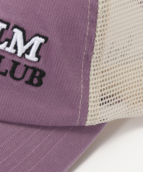 Stockholm Surfboard Club（ストックホルムサーフボードクラブ）の「STOCKHOLM SURFBOARD CLUB HELI（キャップ・メンズ・パープル・FREE）」の4枚目の写真