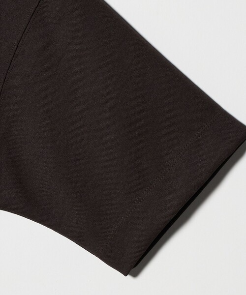 BEAUTY&YOUTH UNITED ARROWS(ビューティーアンドユースユナイテッドアローズ)の「フュージョンツイル クルーネック Tシャツ UVカット 透け防止 ストレッチ(Tシャツ/カットソー・メンズ・ライトグレー/ホワイト/ダークグレー/ネイビー・S/L/XL/M)」の18枚目の写真