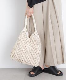 NANO universe（ナノユニバース）の「マクラメトートバッグ（トートバッグ）」
