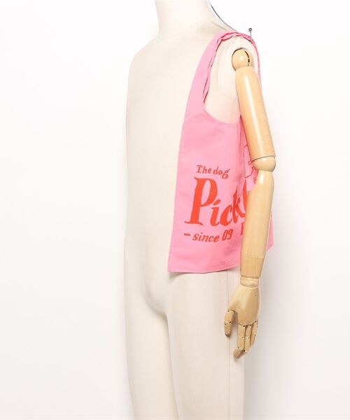 BOBO CHOSES(ボボショーズ)の「Pickles The Dog tote bag(トートバッグ・キッズ・ピンク・ONE SIZE)」の5枚目の写真