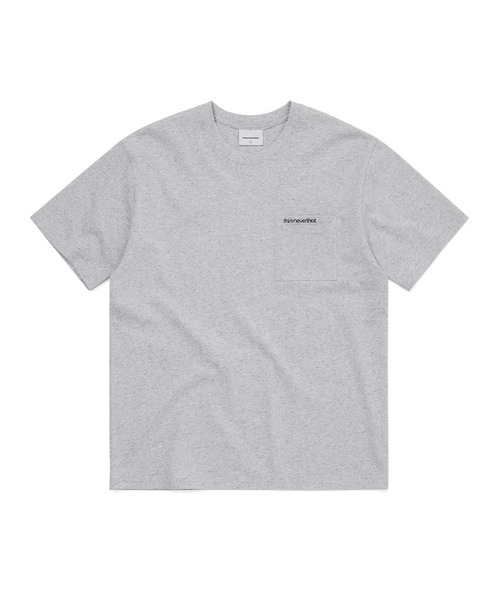 thisisneverthat(ディスイズネバーザット)の「Basic Pocket Tee(Tシャツ/カットソー・メンズ・ホワイト/ネイビー/ブラック/ヘザーグレー・L/M/S/XL)」の3枚目の写真