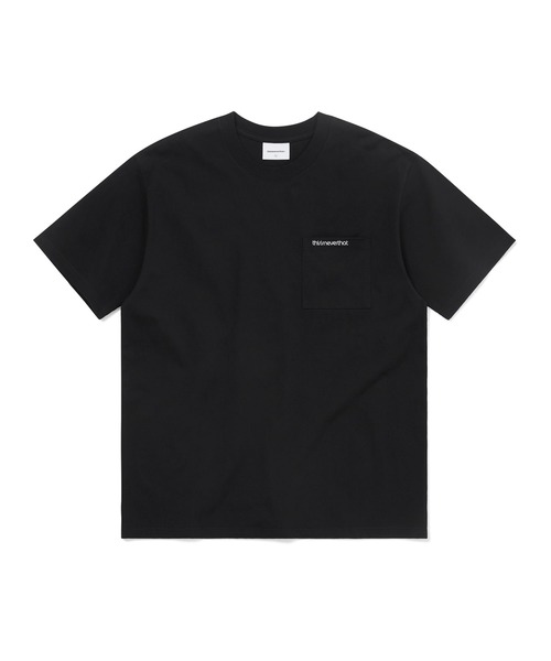 thisisneverthat(ディスイズネバーザット)の「Basic Pocket Tee(Tシャツ/カットソー・メンズ・ホワイト/ネイビー/ブラック/ヘザーグレー・L/M/S/XL)」の1枚目の写真