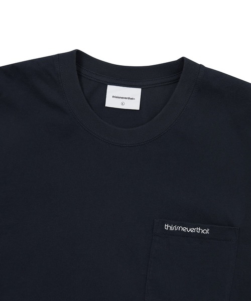 thisisneverthat(ディスイズネバーザット)の「Basic Pocket Tee(Tシャツ/カットソー・メンズ・ホワイト/ネイビー/ブラック/ヘザーグレー・L/M/S/XL)」の11枚目の写真
